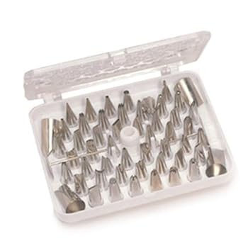 【中古】【輸入品・未使用】Ateco 口金55個セット（ケース入）