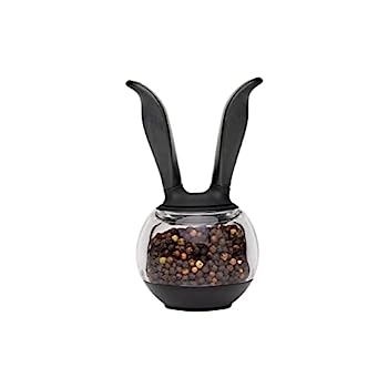 【中古】【輸入品・未使用】Chef\'n ペッパーボール (ブラック&クリア)