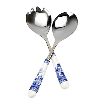 【中古】【輸入品・未使用】Spode Blue Italian Salad Servers (Boxed Pair) by Spode