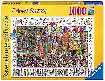 【中古】【輸入品・未使用】James Rizzi: Times Square. Puzzle 1000 Teile|スカイマーケットプラス