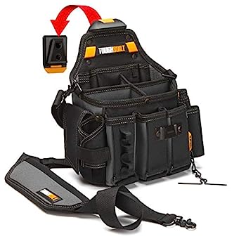 【中古】【輸入品・未使用】ToughBuilt ClipTech マスターエレクトリシャンポーチ（ショルダーストラップ付き） TB-CT-104