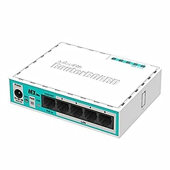 【中古】【輸入品・未使用】Mikrotik RouterBOARD hEX lite 5 ports router 5 X 10/100 PoE OSL4 - (RB750r2) by Mikrotik