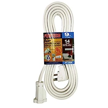 【中古】【輸入品・未使用】POWTECH Heavy duty 9 FT Air Conditioner and Major Appliance Extension Cord UL Listed 14 Gauge, 125V, 15 Amps, 1875 Watts GROUNDED 3-PRO｜スカイマーケットプラス