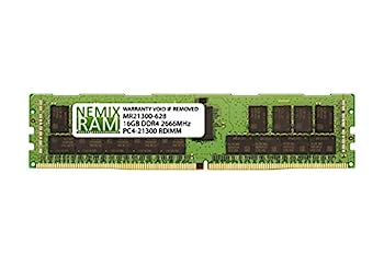 【中古】【輸入品・未使用】16?GB ( 1?x 16gb ) ddr4???2666?MHz pc4???21300?ECC RDIMM 2rx8?1.2?V Registeredサーバー/ワークステーション用メモリ