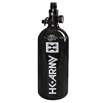 【中古】【輸入品・未使用】HK Army 48ci/3000psi 圧縮空気 HPA ペイントボール タンク エアシステム レギュレーター付き ブラック