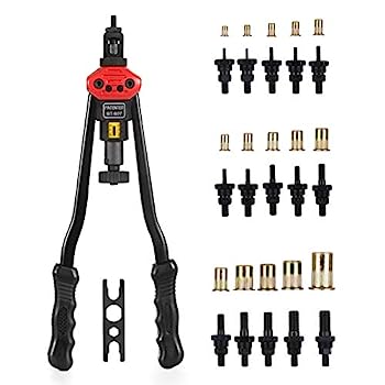 【中古】【輸入品・未使用】AIUITIO 16インチ ハンドリベットナットツール プロフェッショナルリベットナットセッターキット 15個 メトリック&インチマンドレル付き リベッ 20,837円