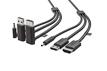 【中古】【輸入品・未使用】Skywin 3-in-1 VRバックパックケーブル - HP Z VRバックパックとHTC Viveに対応 - 3イン1 HDMI+USB+DC 1メートルケーブル リンクボックスとヘッ