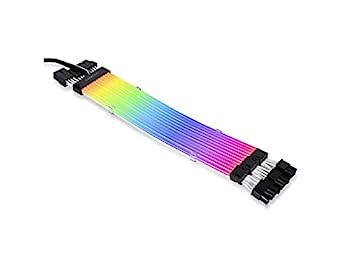 【中古】【輸入品・未使用】Lian Li Strimer Plus V2 トリプル8ピン GPU RTX 30シリーズ延長RGB 300mmケーブル|スカイマーケットプラス
