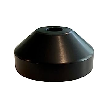 【中古】【輸入品・未使用】Beat Breakerz 45RPM アダプタードーム CNC アルミニウム 7インチ ビニールレコード (ブラック)