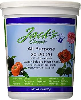 【中古】【輸入品・未使用】Jack's Classic All Purpose 20-20-20 Water Soluble Plant Food (1.5lbs)