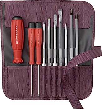 【中古】【輸入品・未使用】PB SWISS TOOLS 8218BO 差替式ドライバーセット 9本組 ボルドー|スカイマーケットプラス