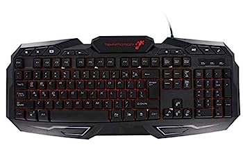 【中古】【輸入品・未使用】TekNmotion TM-NIBCK1 Nibiru-CK1 Multi-Color Backlit Gaming Keyboard With Braided Cable and Adjustable LED Brightness (Black)｜スカイマーケットプラス