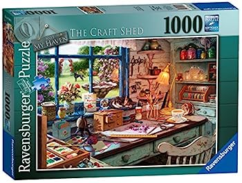 【中古】【輸入品・未使用】Ravensburger My Haven No 1. The Craft Shed 1000pc Jigsaw Puzzle|スカイマーケットプラス