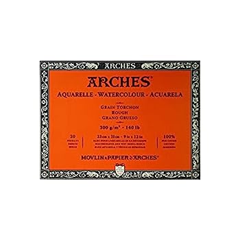 【中古】【輸入品・未使用】アルシュ 水彩紙 ブロック 300g荒目23X31 20枚｜スカイマーケットプラス 17,170円
