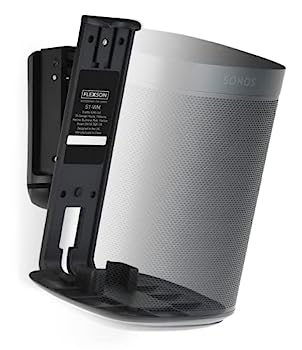 【中古】【インポート品・未当て嵌める】(Single, Black) - Flexson Wall Mount for Sonos One - Black