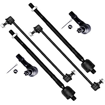 【中古】【輸入品・未使用】SCITOO 6ピース フロントサスペンションキット アウターインナータイロッドエンド スウェイバーエンドリンク マツダ MPV K80450 ES3197 EV80684