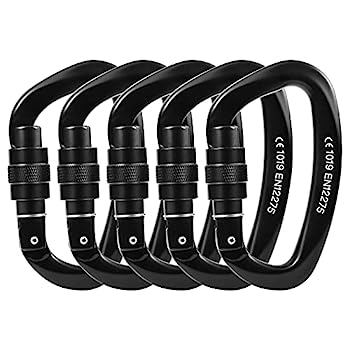 Black Diamond - ブラックダイヤモンド Black Diamond カラビナ ストレートゲート 7個セット 25KN 9KN 7KN クライミング 登山 アウトドア ペアロック スクリューゲート(グレー): ブラックダイヤモンド