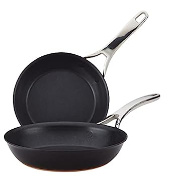【中古】【輸入品・未使用】Anolon Nouvelle 銅 ハードアルマイト加工 焦げ付き防止 フライパンセット / フライパンセット / 硬質陽極酸化スキレットセット - 8.5インチと10 35,757円