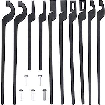【中古】【輸入品・未使用】Yoursme DIY ラピッドトング バンドルセット - Blacksmith 5種類のトング バンドルセット リベット付き｜スカイマーケットプラス