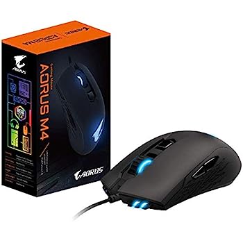 【中古】【インポート品・未当てはめる】Gigabyte AORUS RGB 6400 DPI 光学検出器 完膚無き迄にに放送番組能力のある 保護すること オンボードゲームマウス - GM-AORUS M4