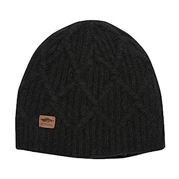 【中古】【輸入品・未使用】Coal Yukon ケーブルニット ウール ビーニー ウィンターハット, Black, One Size