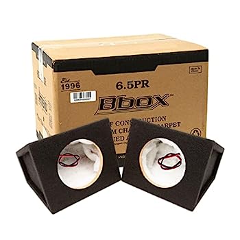 【中古】【輸入品・未使用】Atrend Bbox SC6.5PRB 6.5インチ プロオーディオチューニングスピーカーエンクロージャ (2) ブラック ポリフィル付き
