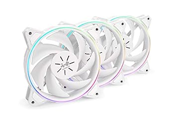 【中古】【インポート品・未当て嵌める】IN WIN Sirius Pure (ASP120) 120粍 白いこと 居住地能力のある RGB気違い