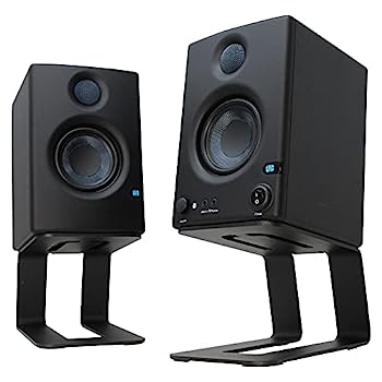 【中古】【輸入品・未使用】HumanCentric デスクトップスピーカースタンド ペア デスクスピーカー用 スタジオスピーカーライザー 中小 ブックシェルフスピーカー スタジオモ