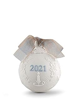 【中古】【輸入品・未使用】リヤドロ(LLADR?) 2021年 イヤーボール(ブルー) 01018460 - 年度限定 オーナメント｜スカイマーケットプラス