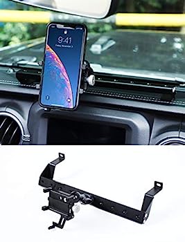 【中古】【輸入品・未使用】Savadicar JL & JT メタル電話ホルダー ダッシュ携帯電話マウント 2018-2023 ジープラングラーJL JLU&グラディエーターJT用 インテリアアクセサ
