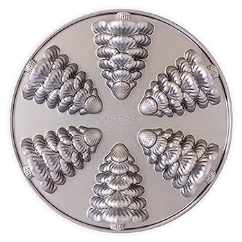 【中古】【輸入品・未使用】Nordic Ware Cakelet Pan, 2.5 Cup Capacity, Silver