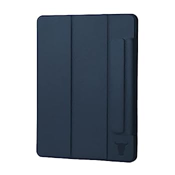 【中古】【輸入品・未使用】TORRO マグネットケース iPad Mini 6対応 - 本革製 iPad Mini 第6世代 2021年版ケース スタンド機能とスリープ解除機能付き (ブラック)