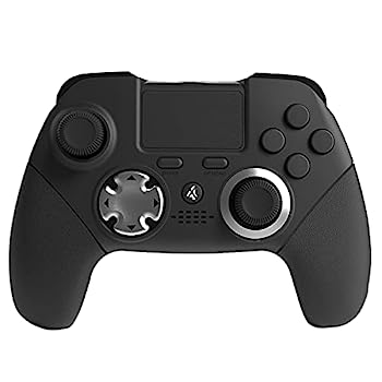 【中古】【輸入品・未使用】PS4 スクラッフコントローラー Modded Dual Vibration PS4 Elite Game Controller with PS4/PS3用 バックパドル付き