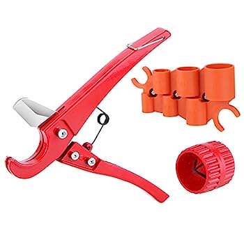 【中古】【輸入品・未使用】PEX パイプカッター 1/8インチ~1インチのパイプチューブの切断用 深さ1/4インチ~1インチのゲージとパイプバリ取りツール 3/16インチ~1-1/2インチ