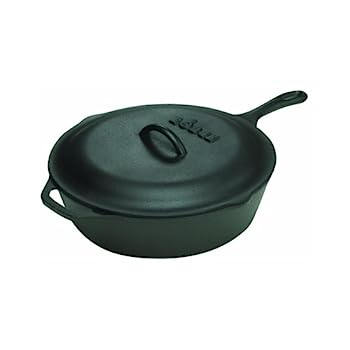【中古】【輸入品・未使用】ロッジ(Lodge) ディープスキレット 蓋つき 鋳鉄 3L L8CF3