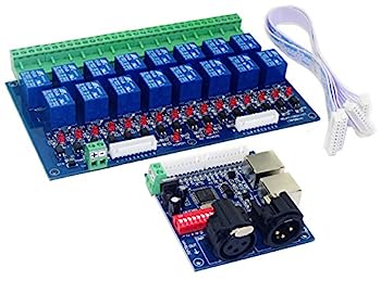 【中古】【輸入品・未使用】16チャンネル DMXコントローラー リレースイッチディマーキット 16-Wayリレースイッチ DJ機材｜スカイマーケットプラス
