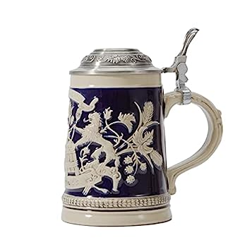 【中古】【輸入品・未使用】HomeBerry ビアジョッキビールスタインビールジョッキドイツビールスタインチョップビールピエールドイツビールジョッキジョッキセラミックビー｜スカイマーケットプラス