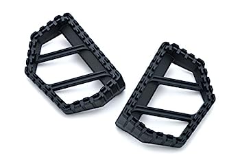 【中古】【輸入品・未使用】Kuryakyn 3597 オートバイフットコントロールコンポーネント: Riot ミニボードフロアボード アダプターなし、サテンブラック、1ペア｜スカイマーケットプラス