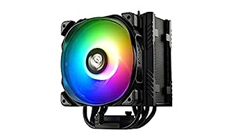 【中古】【インポート品・未当て嵌める】ENERMAX 大型空冷中央処理装置空調設備 ETS-T50AXE 黒いこと 12糎姿勢流れ印字機 ETS-T50A-BK-ARGB
