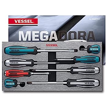 【中古】【輸入品・未使用】ベッセル(VESSEL) MEGADORA IMPACTA ドライバー (8本セット)|スカイマーケットプラス