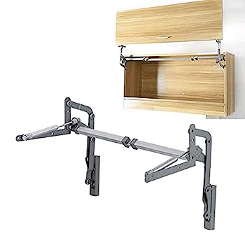 【中古】【輸入品・未使用】GYKLE キャビネットドアヒンジ 折りたたみ式リフトアップトップテーブル 垂直スイングリフトアップ 空気圧アーム キッチンメカニズムヒンジ 丈夫
