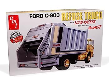 【中古】【輸入品・未使用】AMT 1/25 フォードC-900 ガーウッド ロードパッカー ゴミ収集車 プラモデル AMT1247 成型色