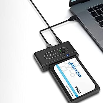 【中古】【インポート品・未当て嵌める】ICY DOCK USB 3.2 Gen 2 (10Gbps) から U.2 NVMe SSD Thunderbolt 4 取り替えっこ主導者アダプタ USB-C+A有線テレビ付き添い人 | EZ-Adapter Ex MB931U-1VB R