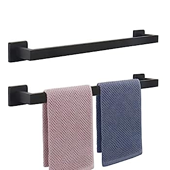 【中古】【輸入品・未使用】NearMoon バスルームタオルバー バスアクセサリー プレミアム厚手ステンレススチール正方形シャワータオルラック バスルーム用 タオルホルダー
