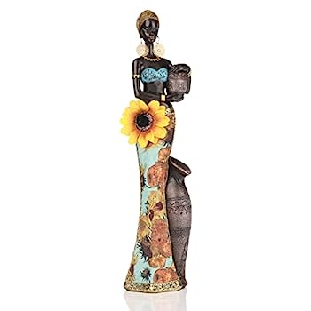 【中古】【輸入品・未使用】アフリカンアートスタチュー フィギュア (C)｜スカイマーケットプラス