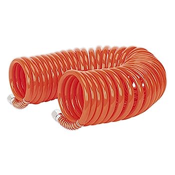 【中古】【輸入品・未使用】(10mtr x A A 8mm) - Sealey AH10C/8 PU Coiled Air Hose 10mtr x O8mm with 1/4"BSP Unions|スカイマーケットプラス