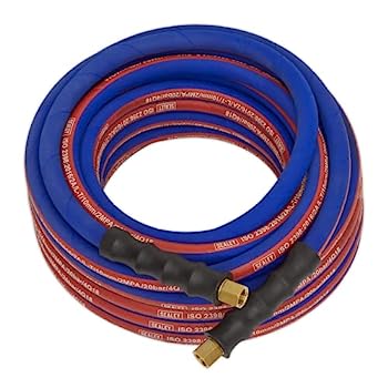 【中古】【輸入品・未使用】エアホース 10m x 8mm 1/4インチ BSPユニオン 超頑丈