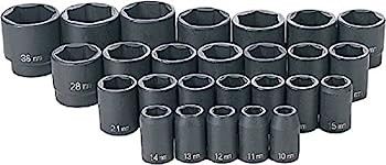 【中古】【インポート品・未当て嵌める】Grey Pneumatic 1326M 0.5 インチ. Drive 26 Pc. Standard Length Metric Master Set