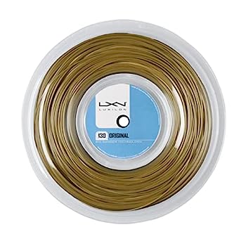 【中古】【インポート品・未当て嵌める】LUXILON(ルキシロン) 庭球 より糸 ガット ORIGINAL 130 (一風変わった 130) 200m木管 WRZ990900