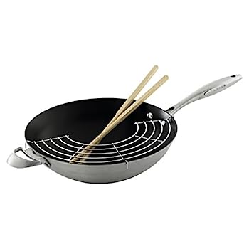 【中古】【インポート品・未当て嵌める】走査食パン 中華鍋 菜箸 油切り 付き添い人 CTX ウォック 32珊 65303200